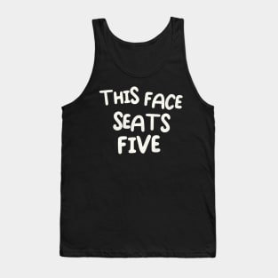 This Face Seats Five! Class of Nuke 'Em High Punk Tank Top